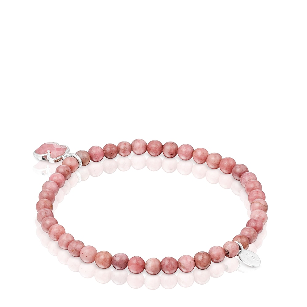Pulsera de plata y rodonita TOUS Icon Color image number 2