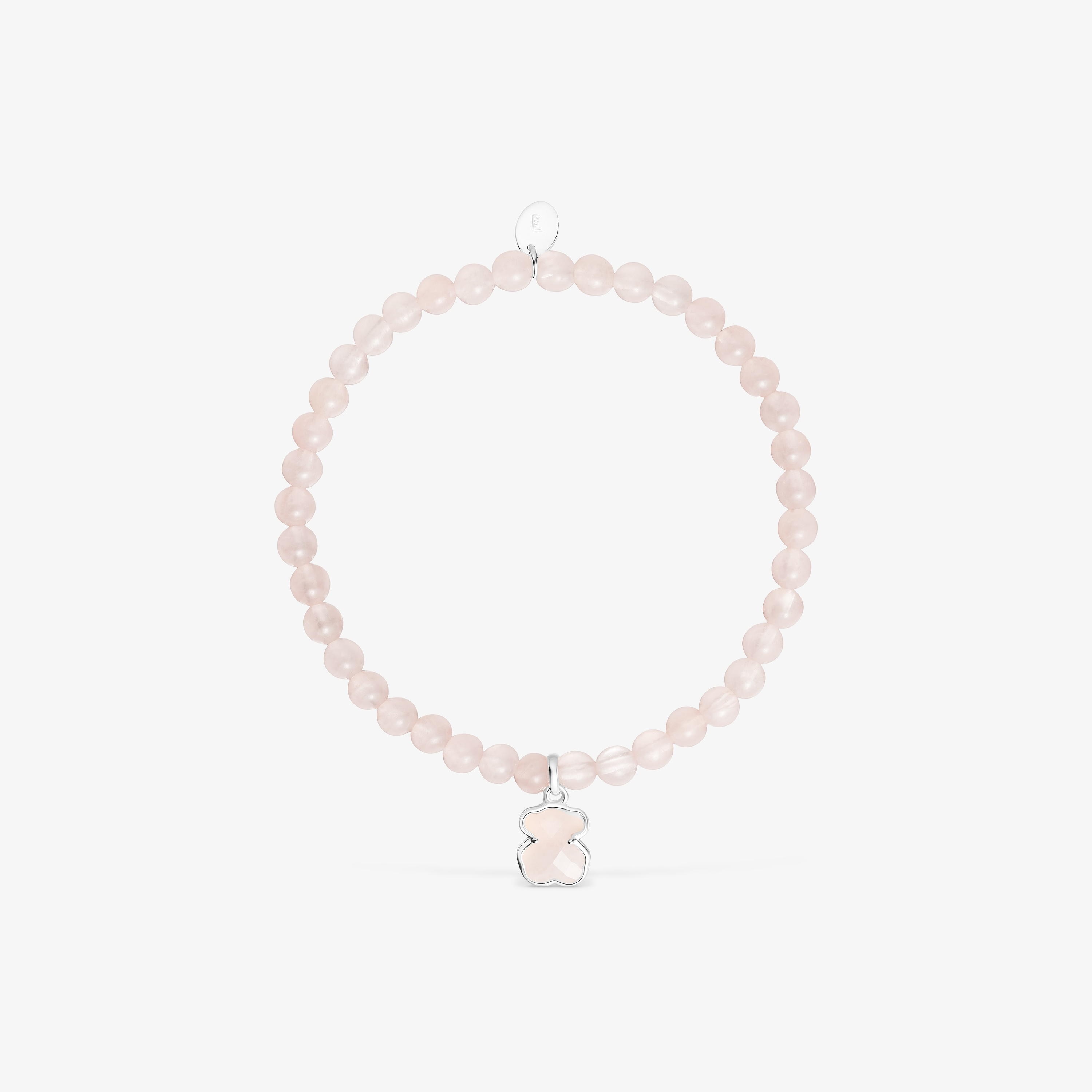 Silver and quartz TOUS Icon Color bracelet