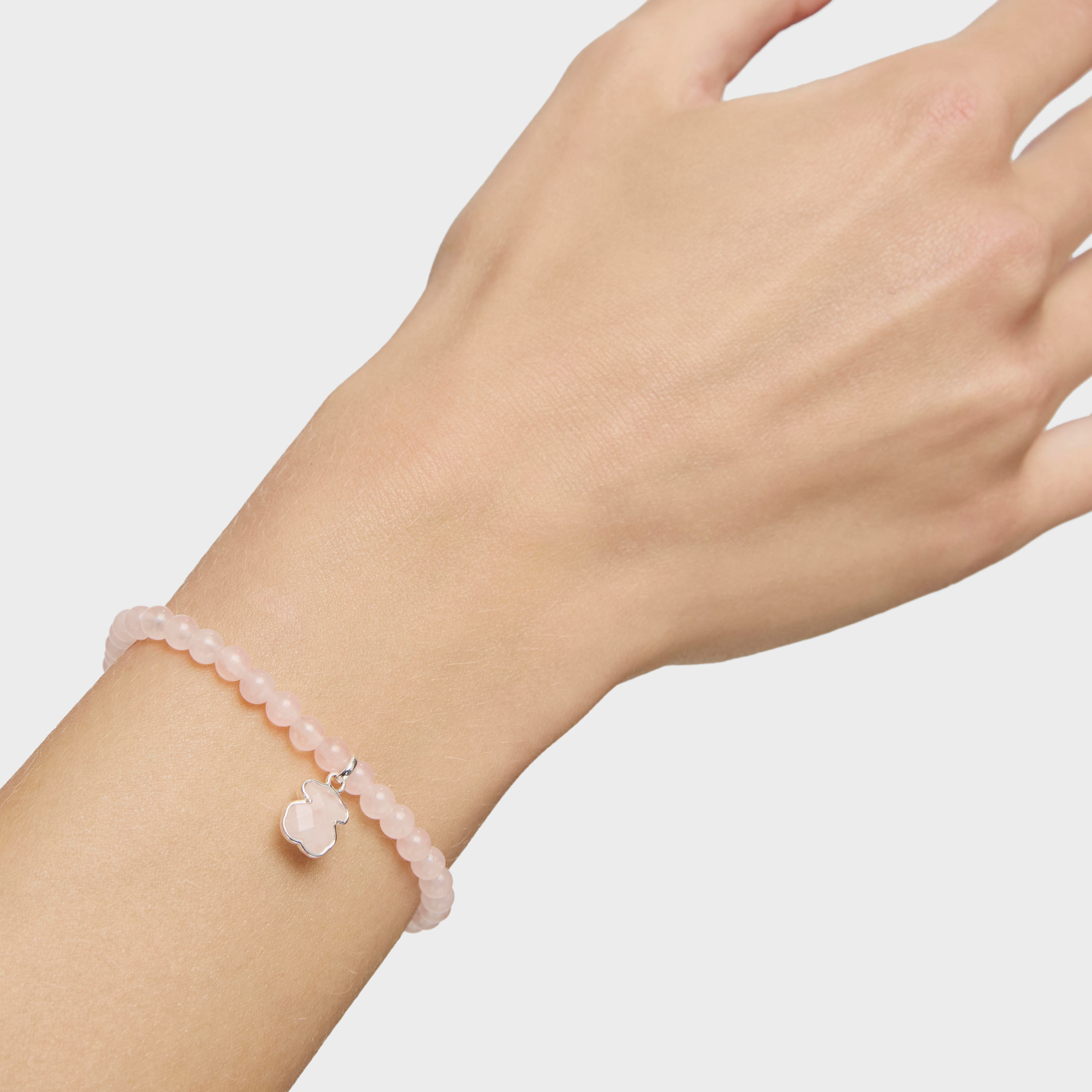 Silver and quartz TOUS Icon Color bracelet