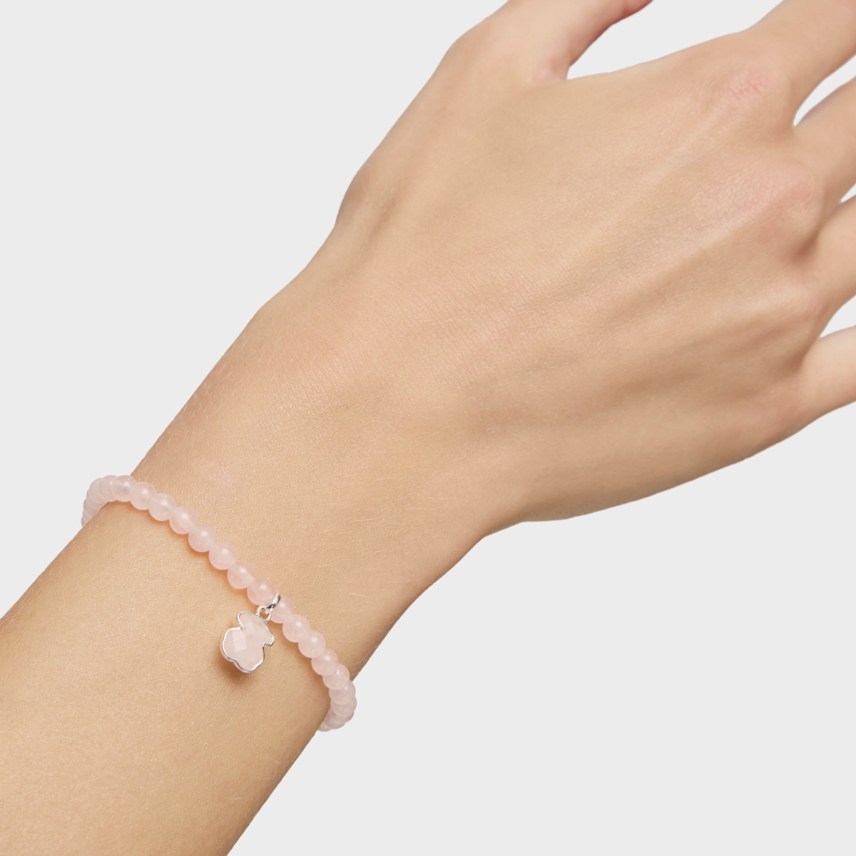 Silver and quartz TOUS Icon Color bracelet