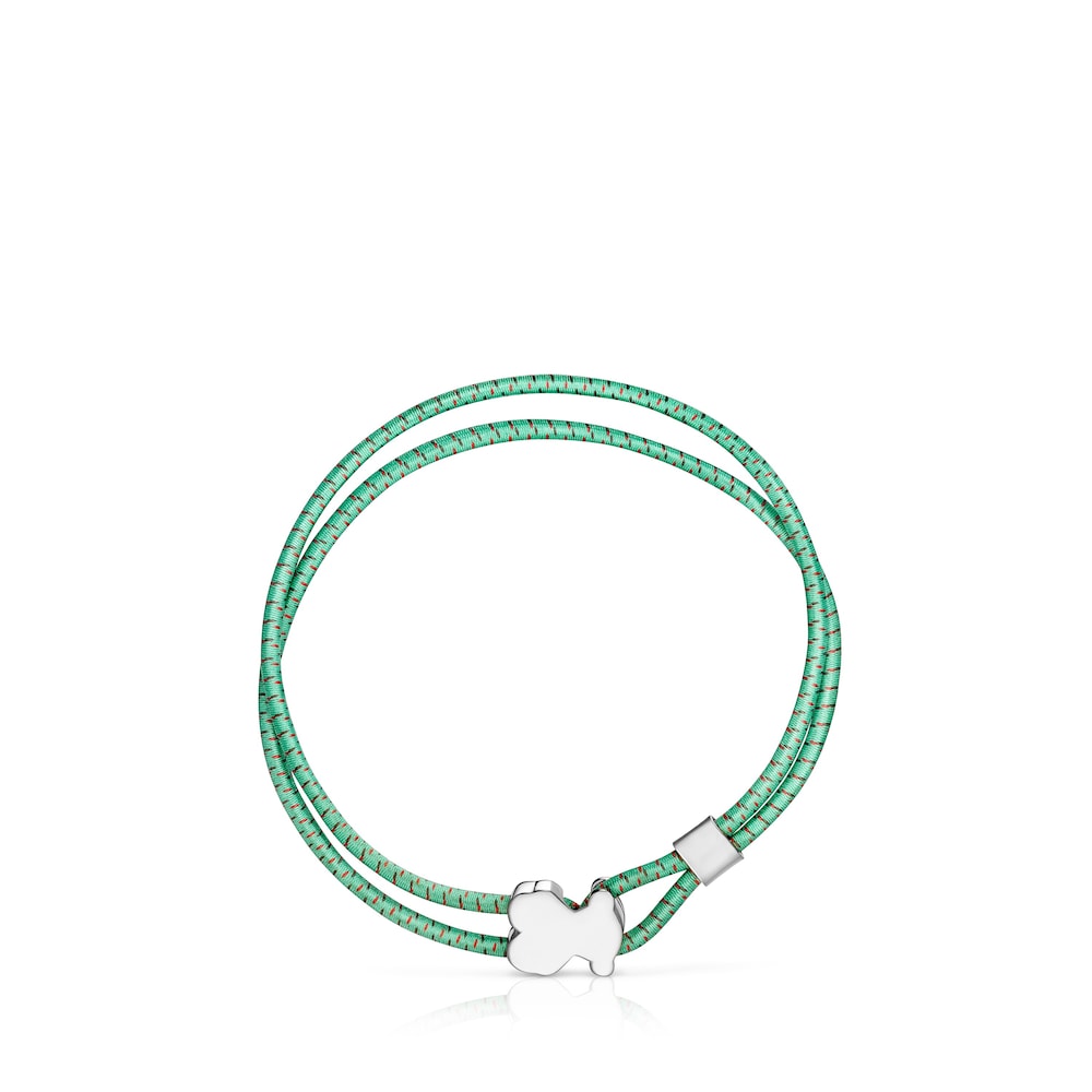 Pulsera el&aacute;stica menta Sweet Dolls