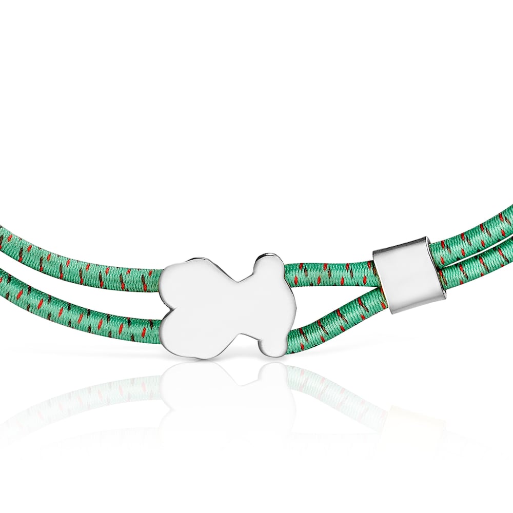Pulsera el&aacute;stica menta Sweet Dolls