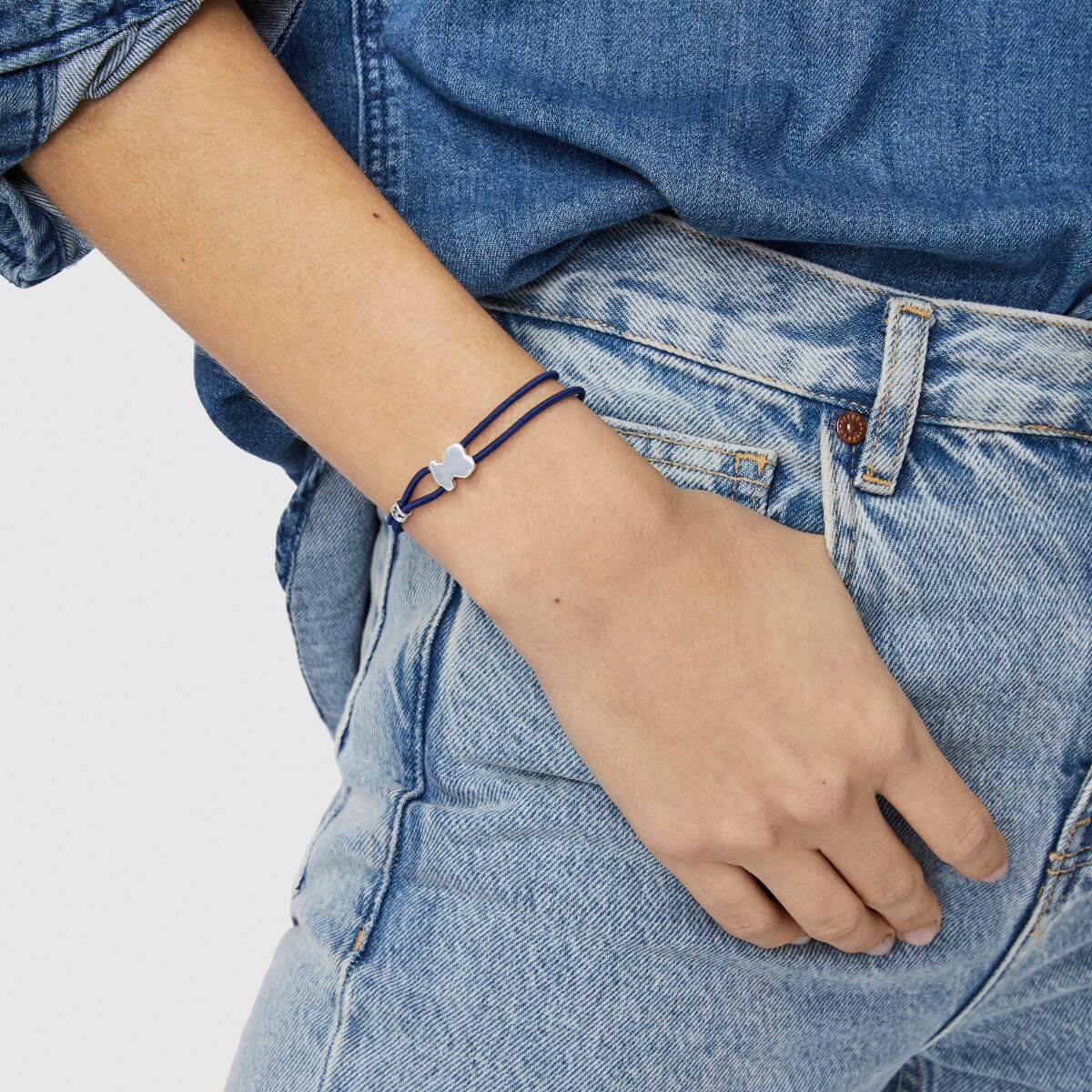 Blue Sweet Dolls Elastic Bracelet