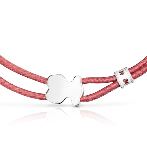 Růžov&yacute; elastick&yacute; n&aacute;ramek Sweet Dolls