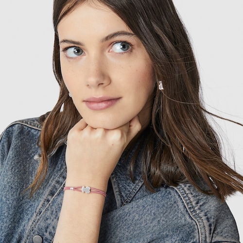 Pulsera elástica rosa Sweet Dolls