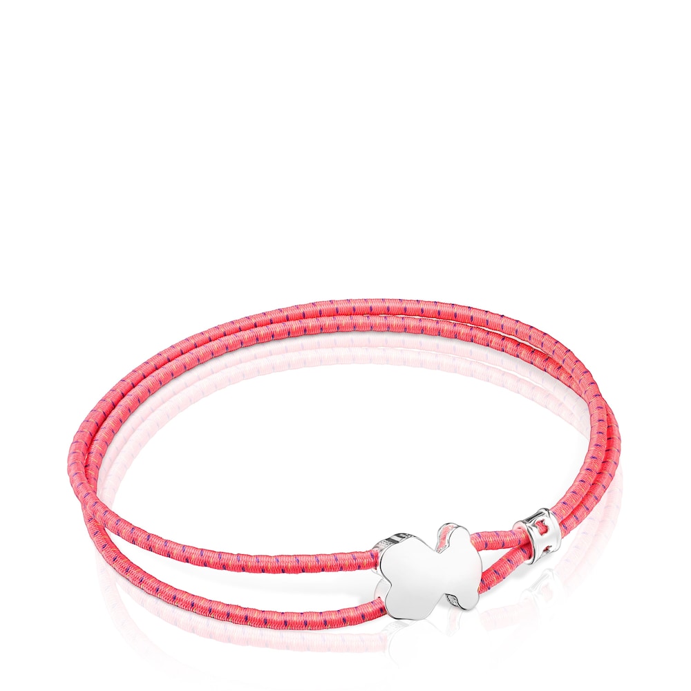 Fuchsia Sweet Dolls Elastic bracelet image number 0