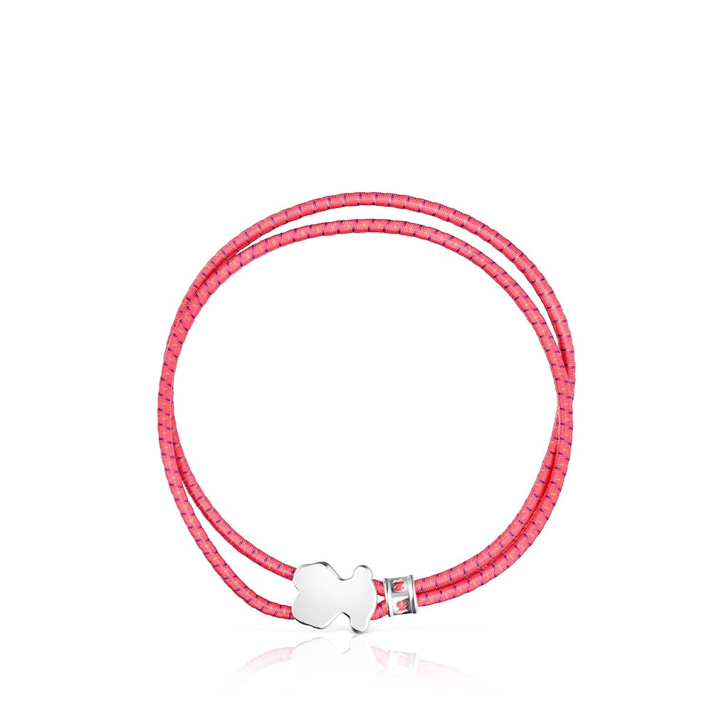 Fuchsia Sweet Dolls Elastic bracelet image number 1