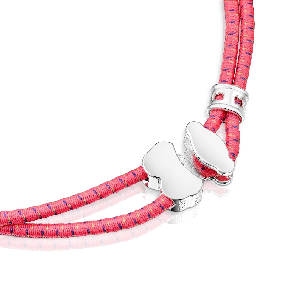 Fuchsia Sweet Dolls Elastic bracelet image number 2