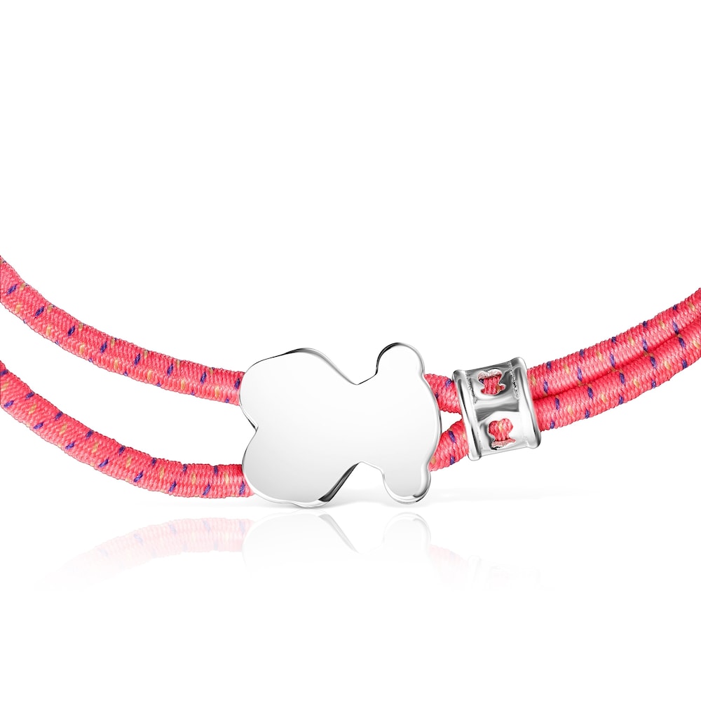 Fuchsia Sweet Dolls Elastic bracelet image number 3