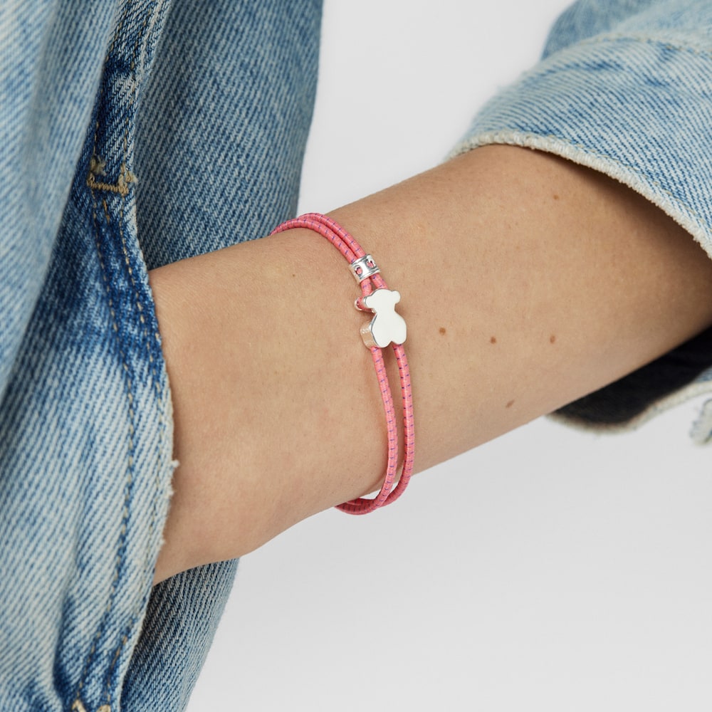 Fuchsia Sweet Dolls Elastic bracelet image number 5