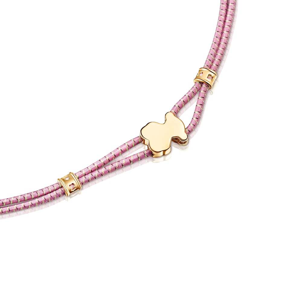 Lilac-colored Sweet Dolls Elastic necklace