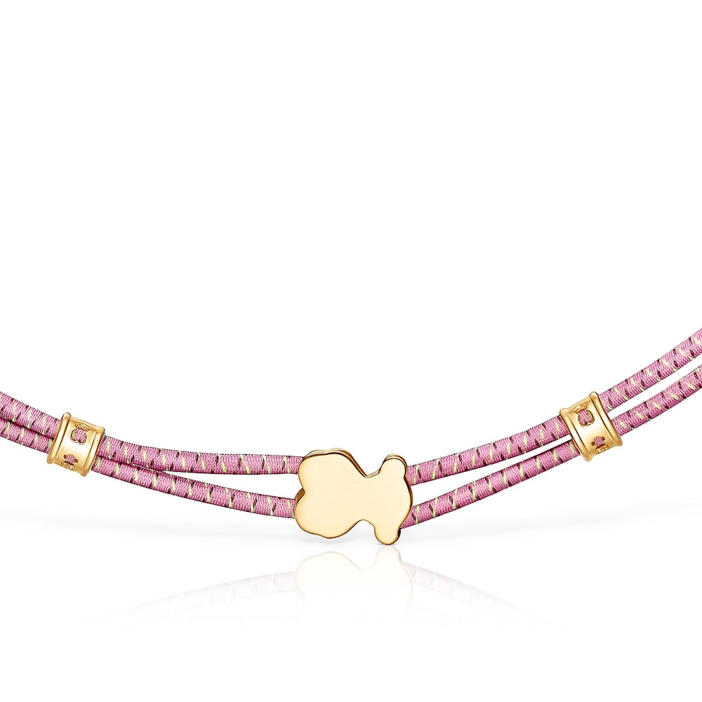 Lilac-colored Sweet Dolls Elastic necklace