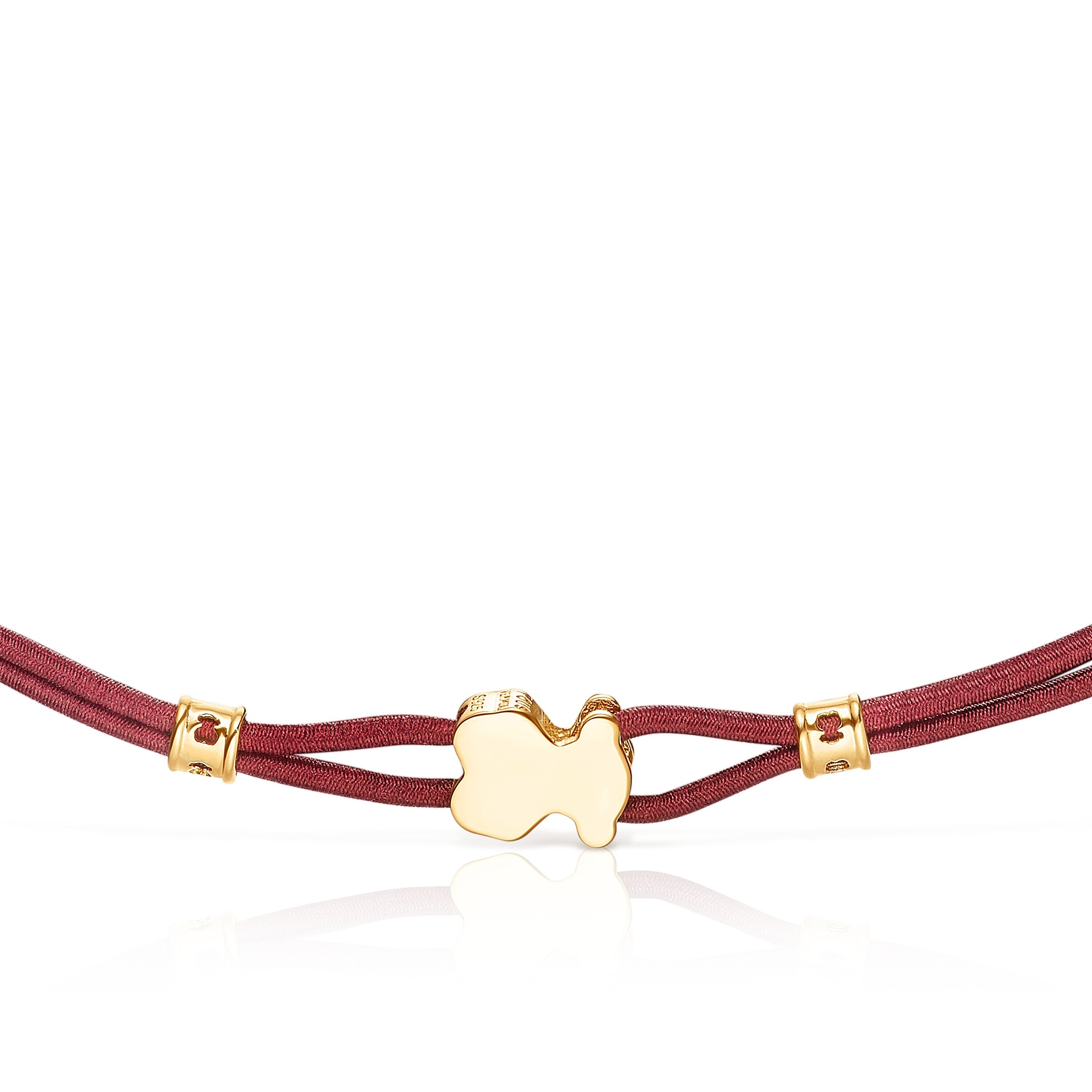 Burgundy Sweet Dolls Elastic Necklace