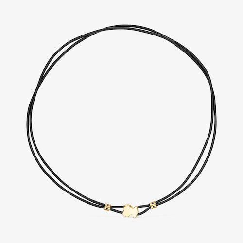 Collier &eacute;lastique Sweet Dolls noir