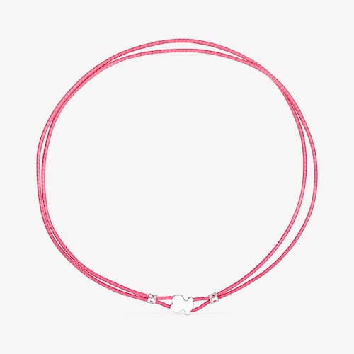 Collar el&aacute;stico Sweet Dolls fucsia