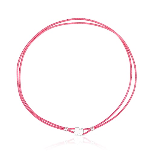 Collar el&aacute;stico Sweet Dolls fucsia image number 0