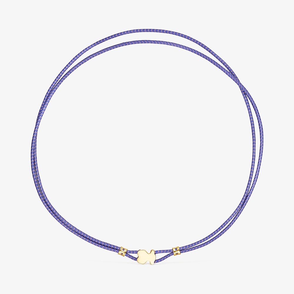 Collar el&aacute;stico Sweet Dolls azul