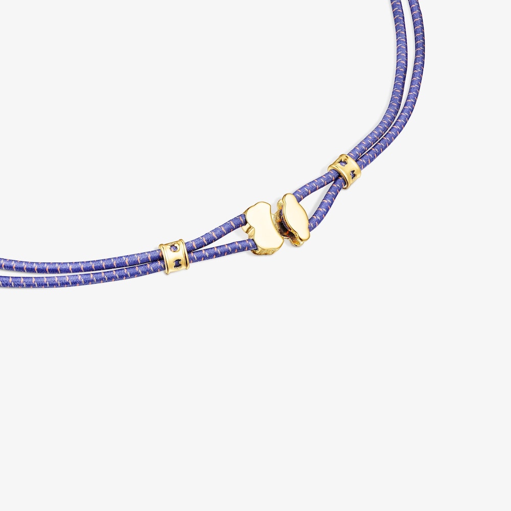 Collar el&aacute;stico Sweet Dolls azul