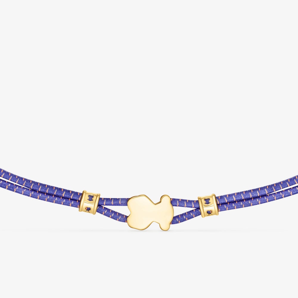 Collar el&aacute;stico Sweet Dolls azul