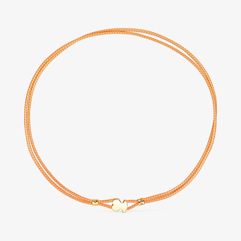 Collar el&aacute;stico Sweet Dolls naranja