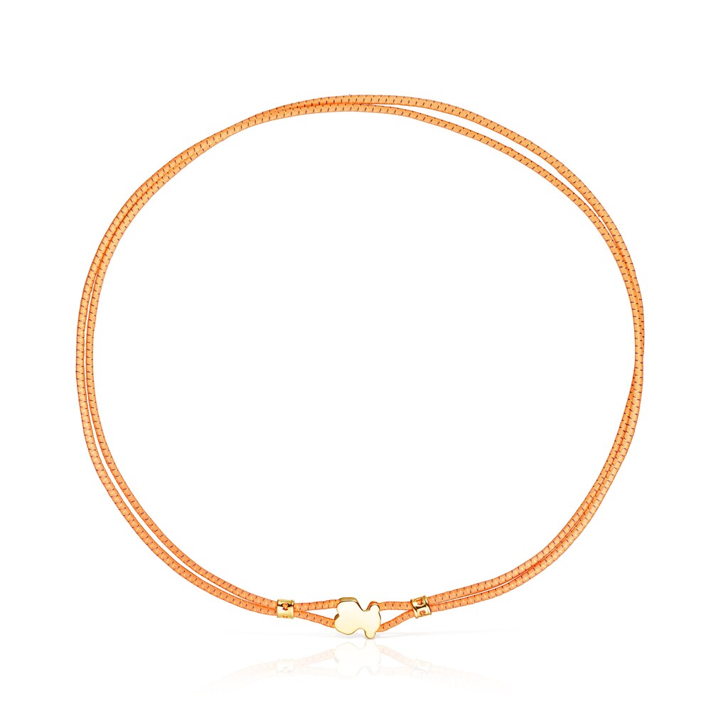 Collar el&aacute;stico naranja Sweet Dolls image number 0