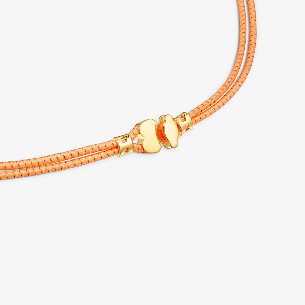 Collar el&aacute;stico Sweet Dolls naranja