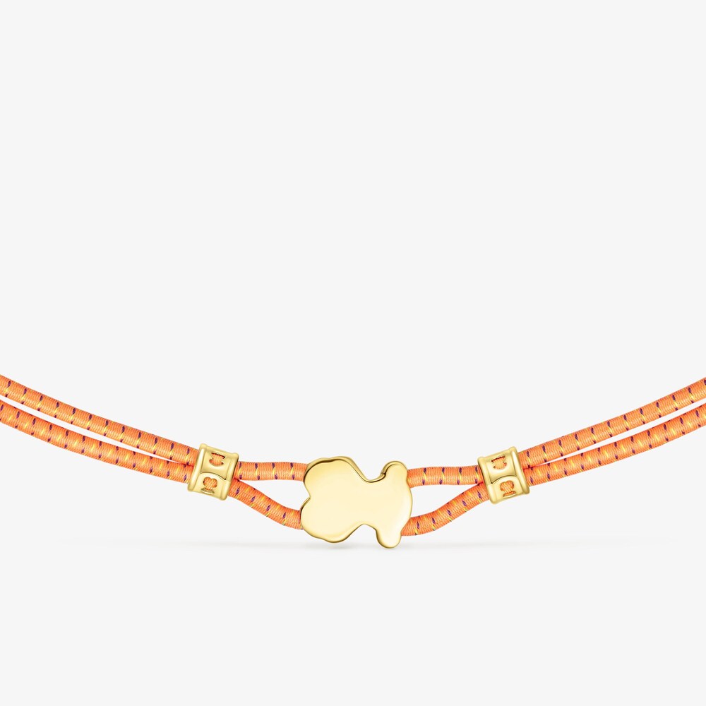 Collar el&aacute;stico Sweet Dolls naranja