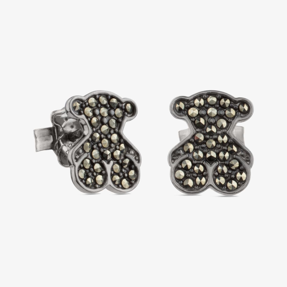 Tous - Pendientes De Plata Grace - Negro