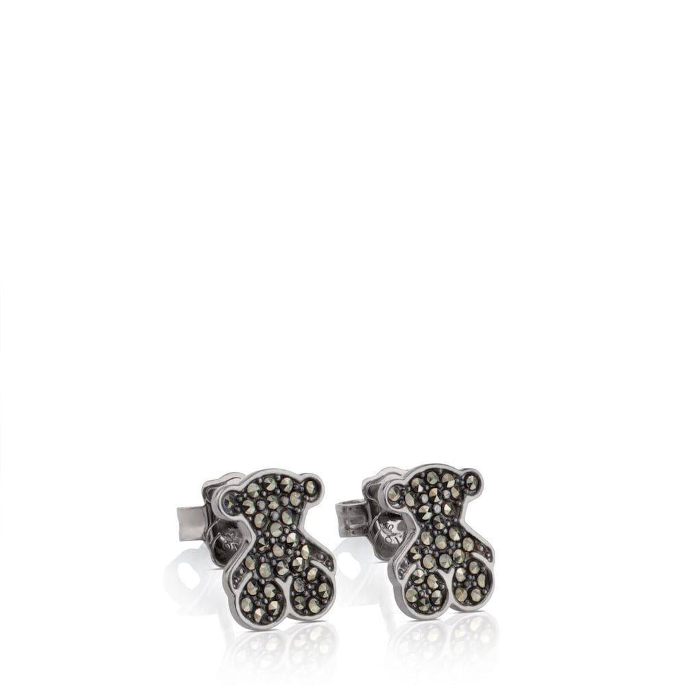 Silver Grace Earrings with Marcasite Silver Grace Earrings with Marcasite