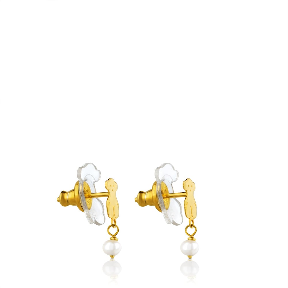 Gold Whim Earrings image number 1