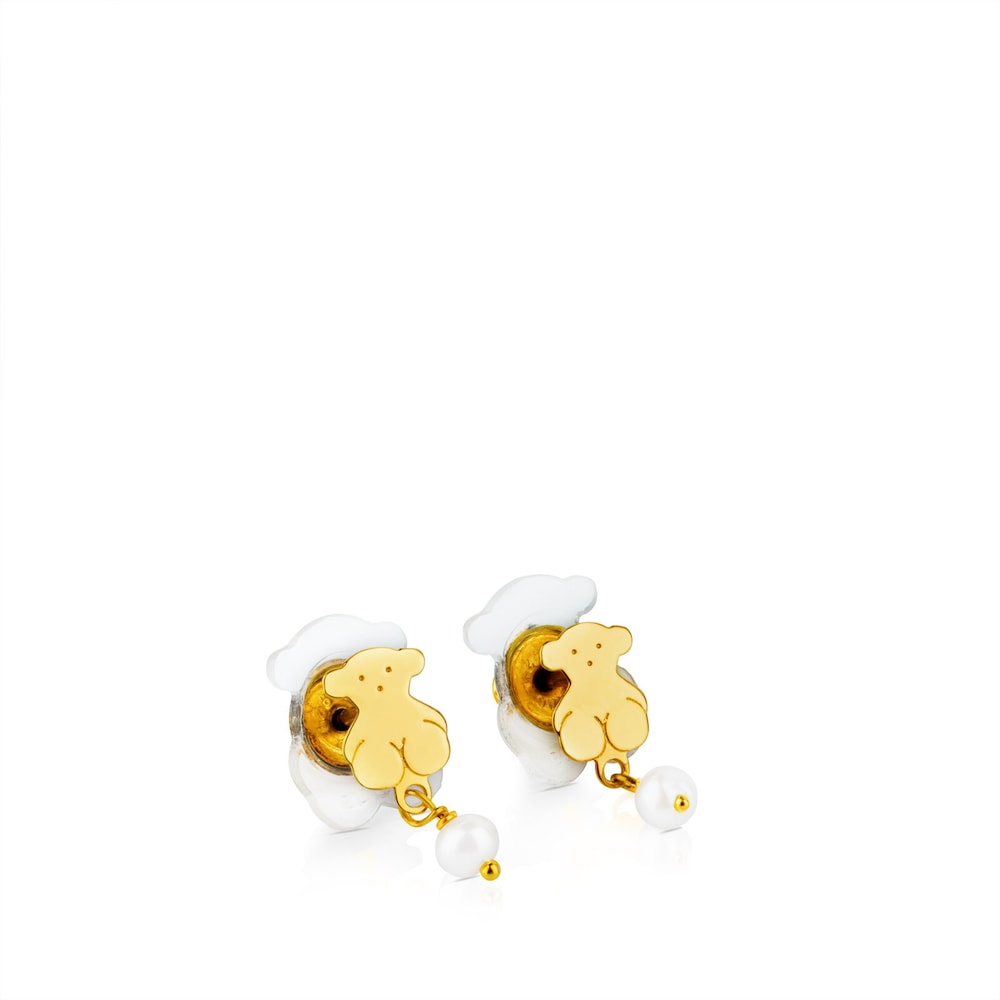Gold Whim Earrings image number 3