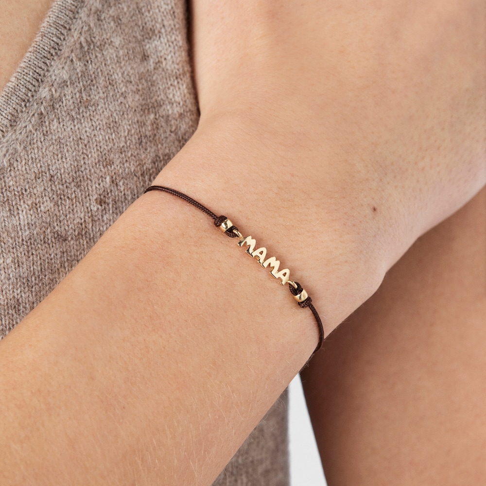 Pulsera TOUS Crossword Mama de oro