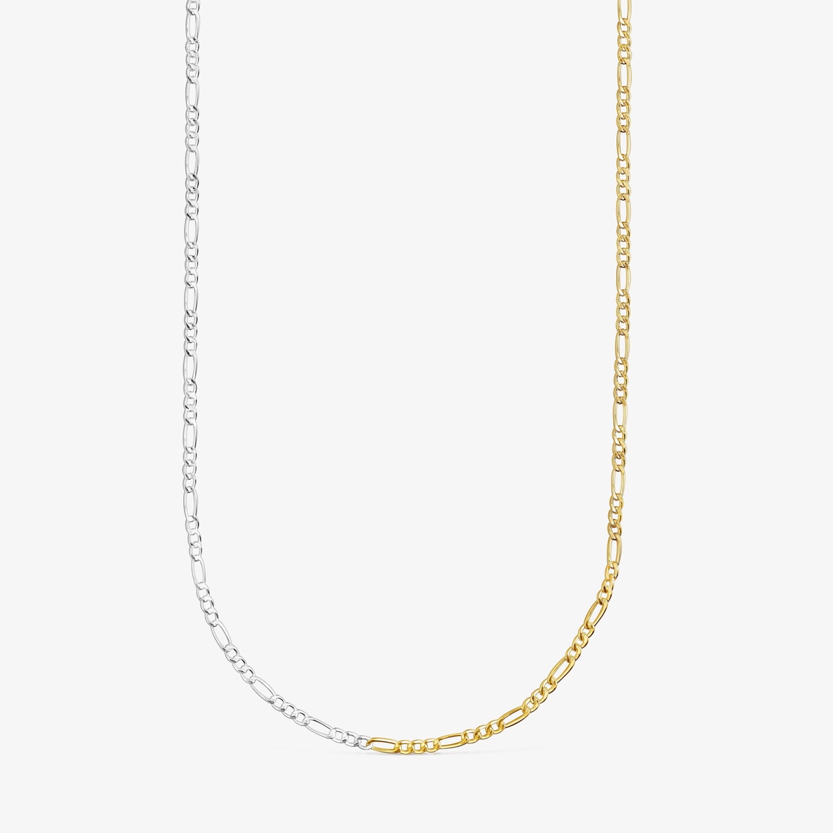 Tous - Gargantilla Barbada Mix Bicolor, 60 Cm Chain - Dorado
