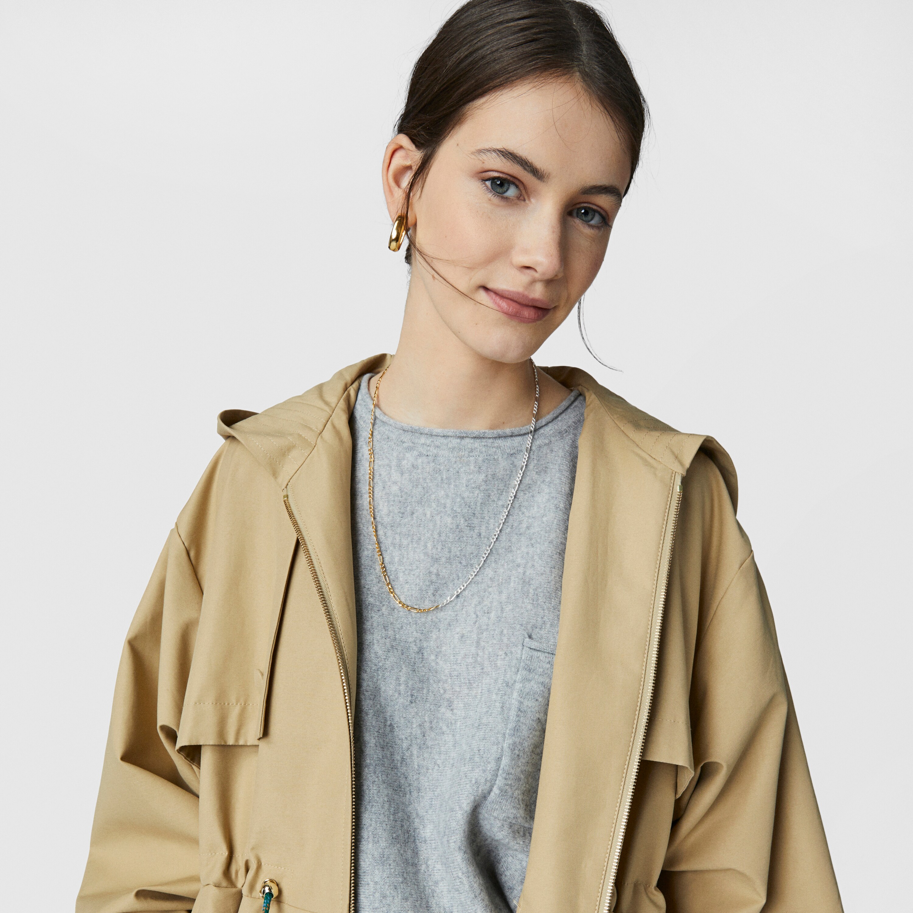 Two-tone TOUS Basics Necklace with curb chain