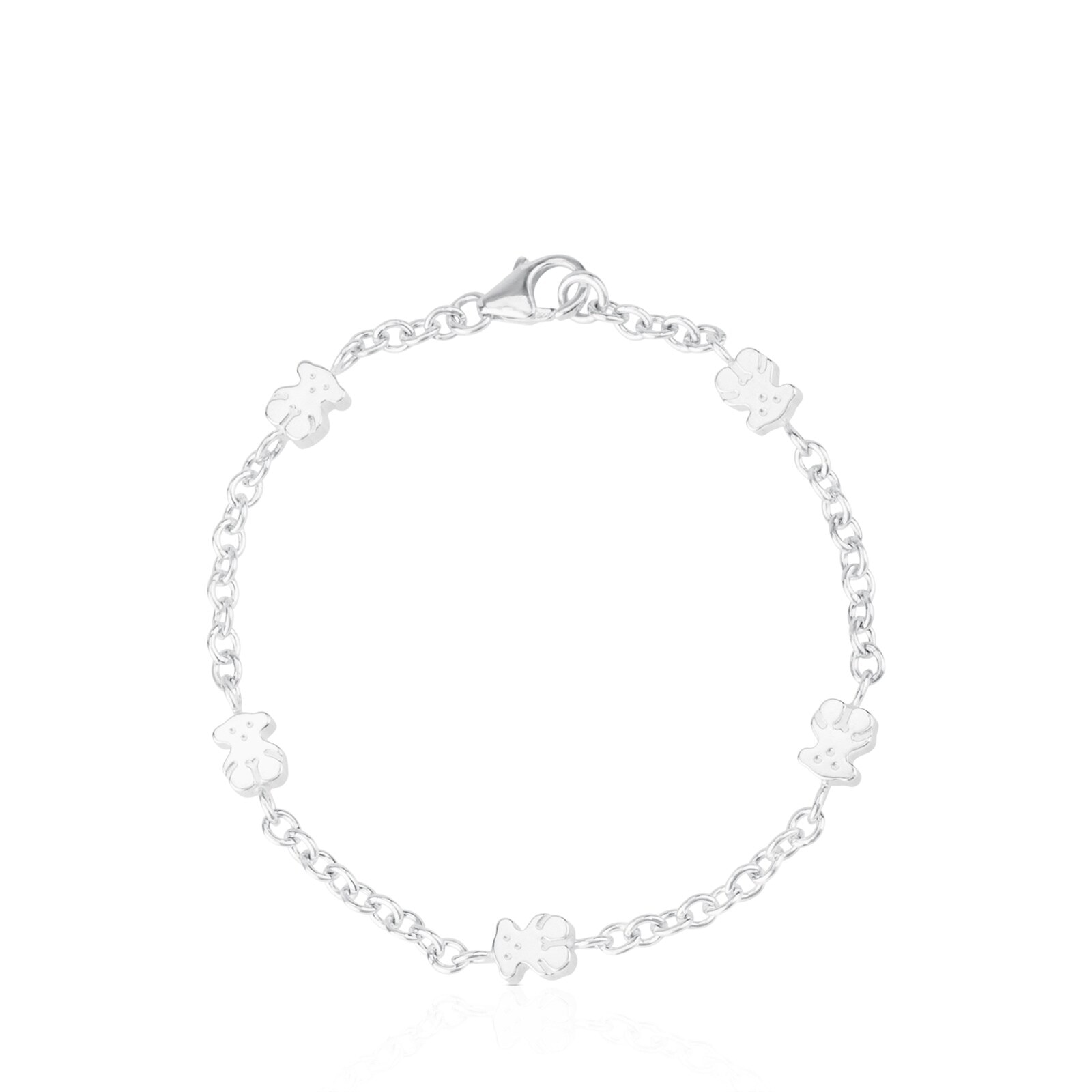 Pulsera cadena en plata Sweet Dolls