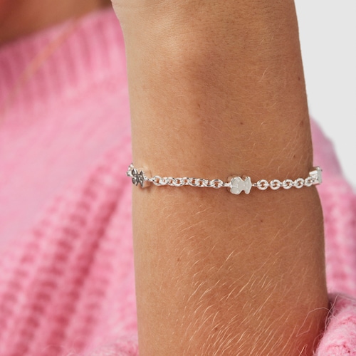 Pulsera cadena en plata Sweet Dolls