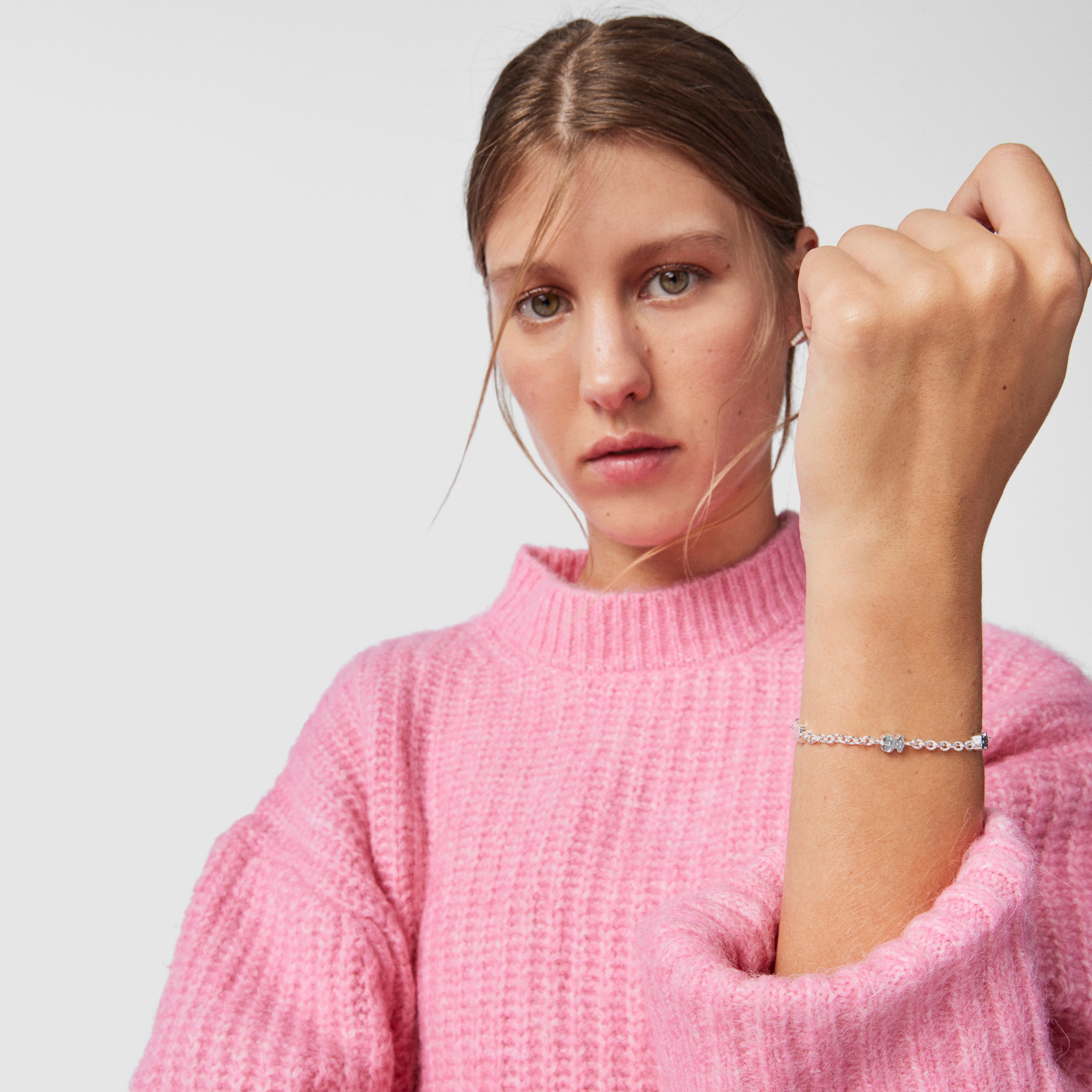 Pulsera cadena en plata Sweet Dolls