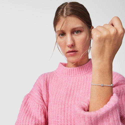 Pulsera cadena en plata Sweet Dolls