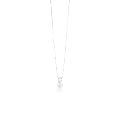 Collar de plata con perla cultivada Sweet Dolls