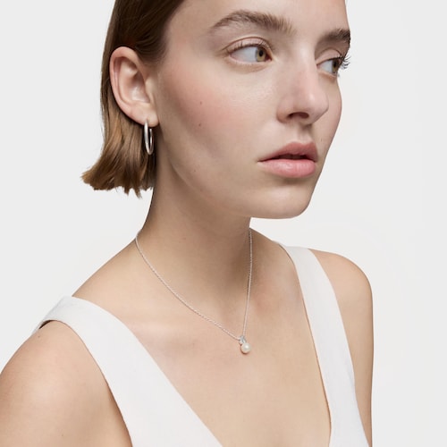 Collar de plata con perla cultivada Sweet Dolls