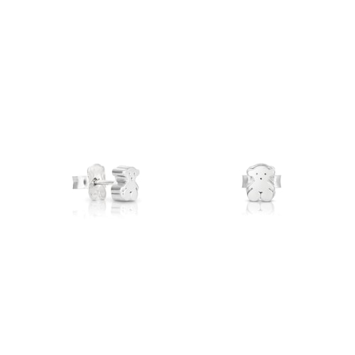 Silver TOUS Sweet Dolls Earrings Bear motif