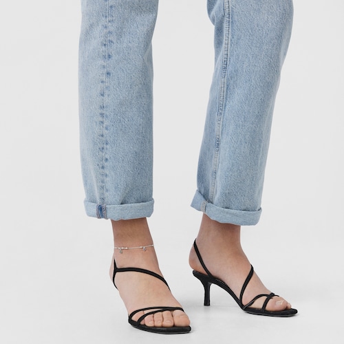 Tobillera de plata con perlas y motivos de gemas TOUS New Motif