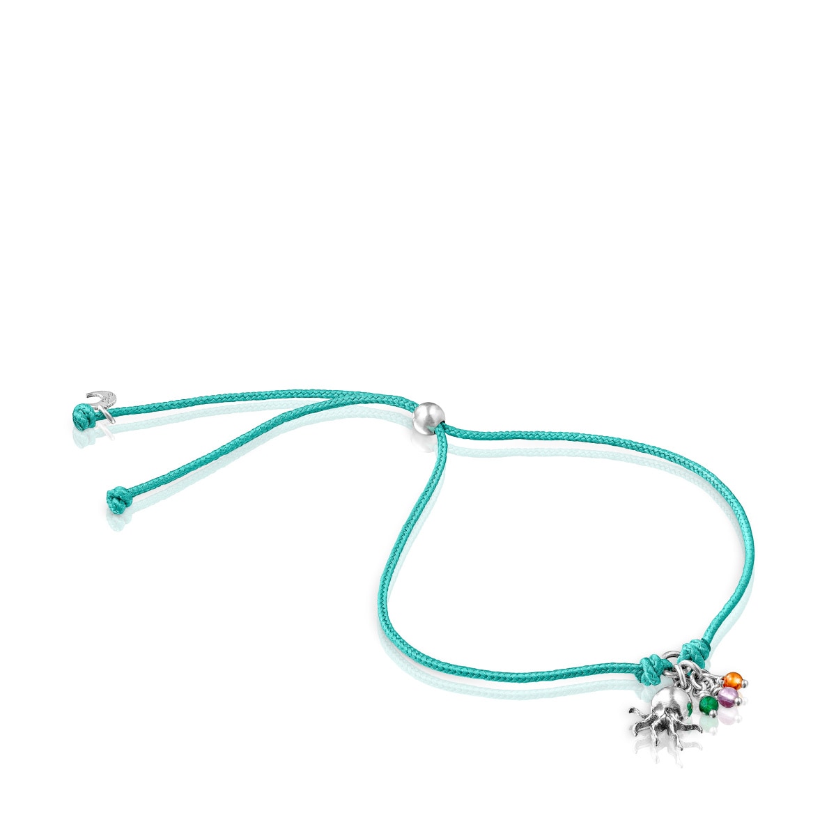 Save Ocean Bracelet with octopus charm and gemstones