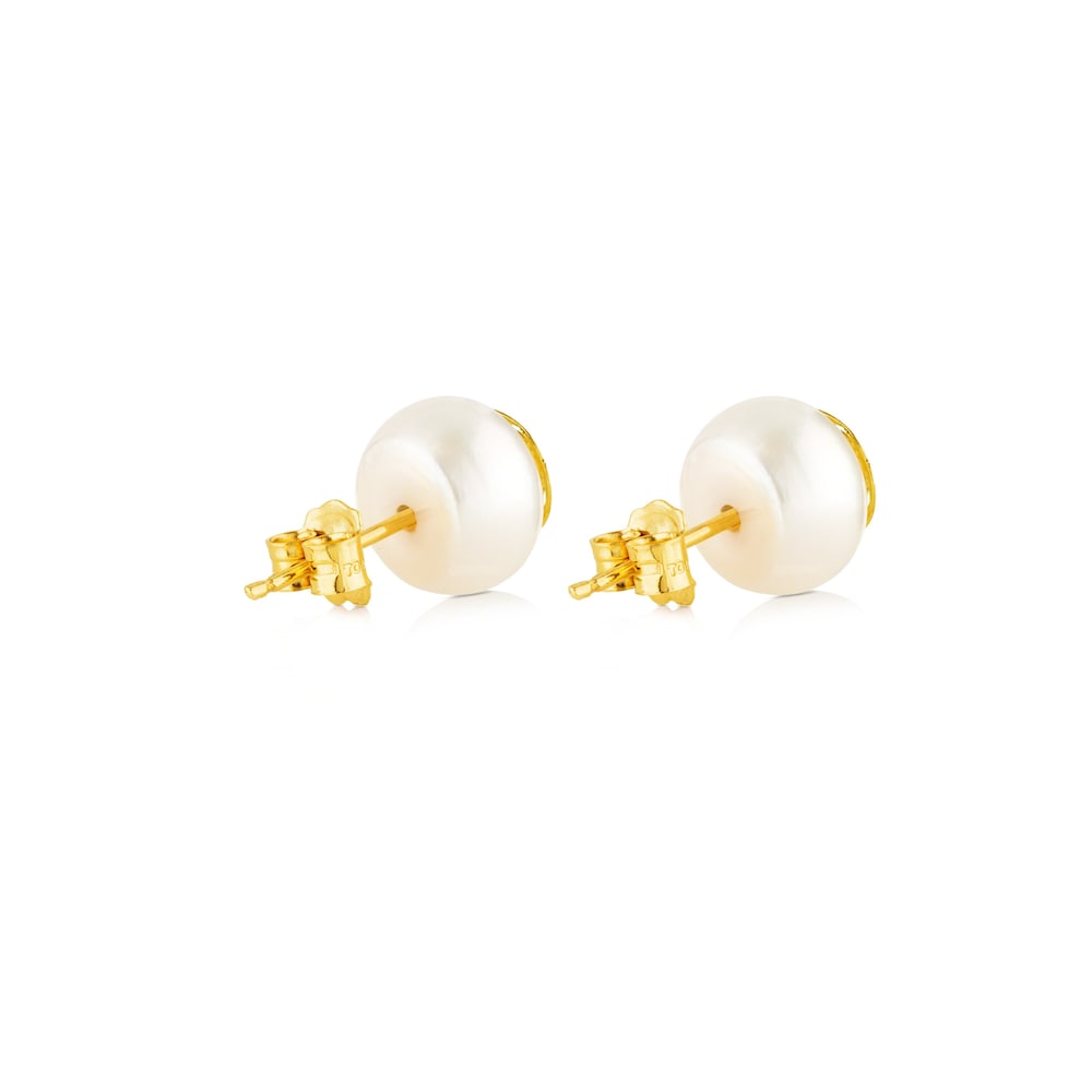 Pendientes de oro Rosa d'Abril Pendientes de oro Rosa d'Abril