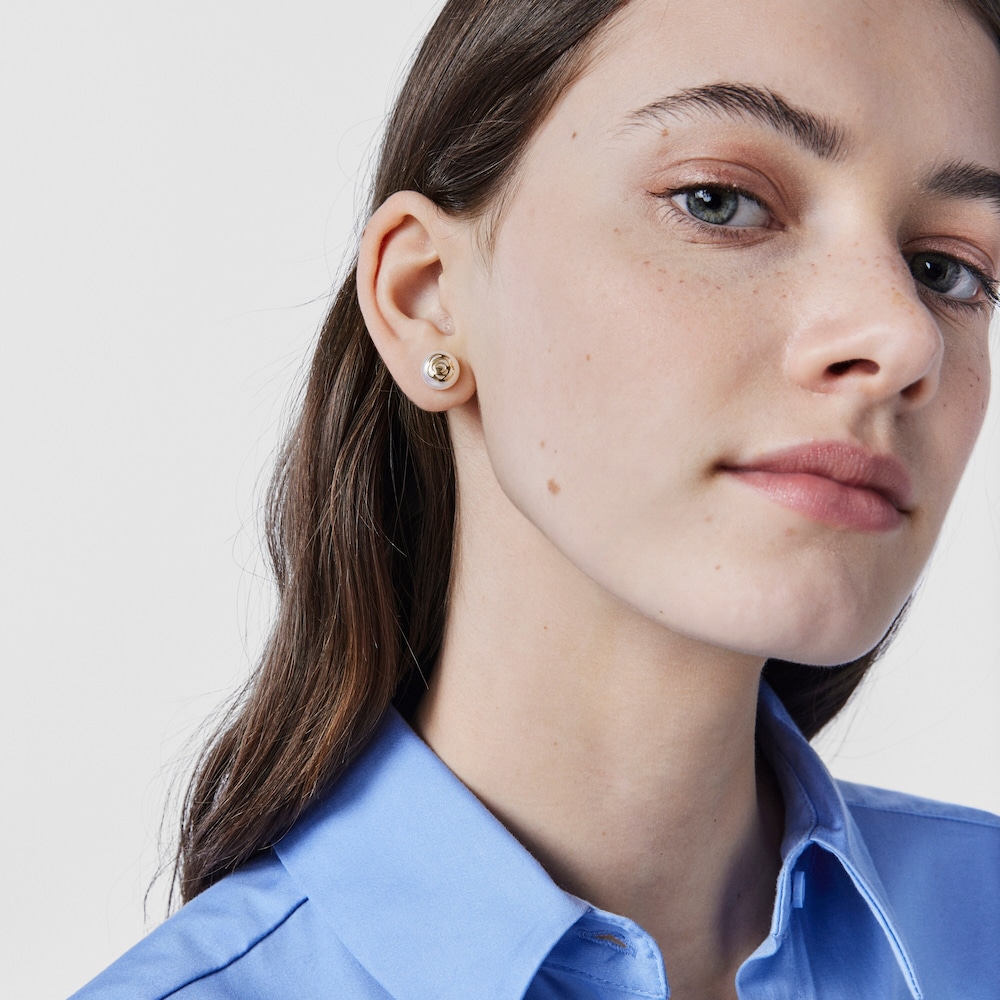 Pendientes de oro Rosa d'Abril