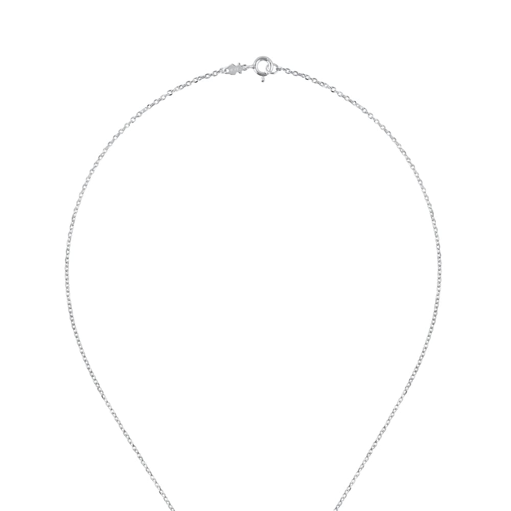 Collar de plata y nácar facetado TOUS Color image number 2
