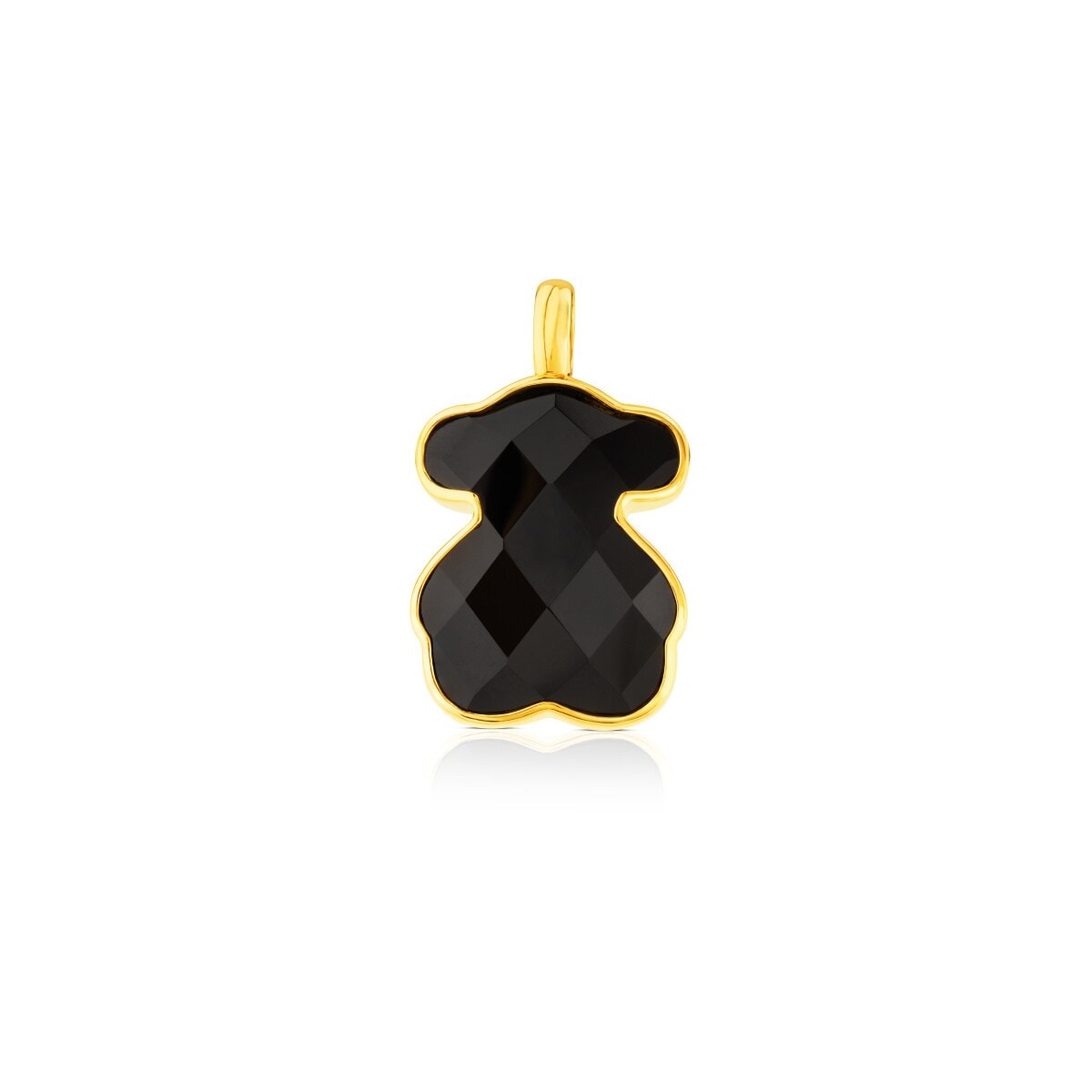 Colgante con baño de oro 18 kt sobre plata Color