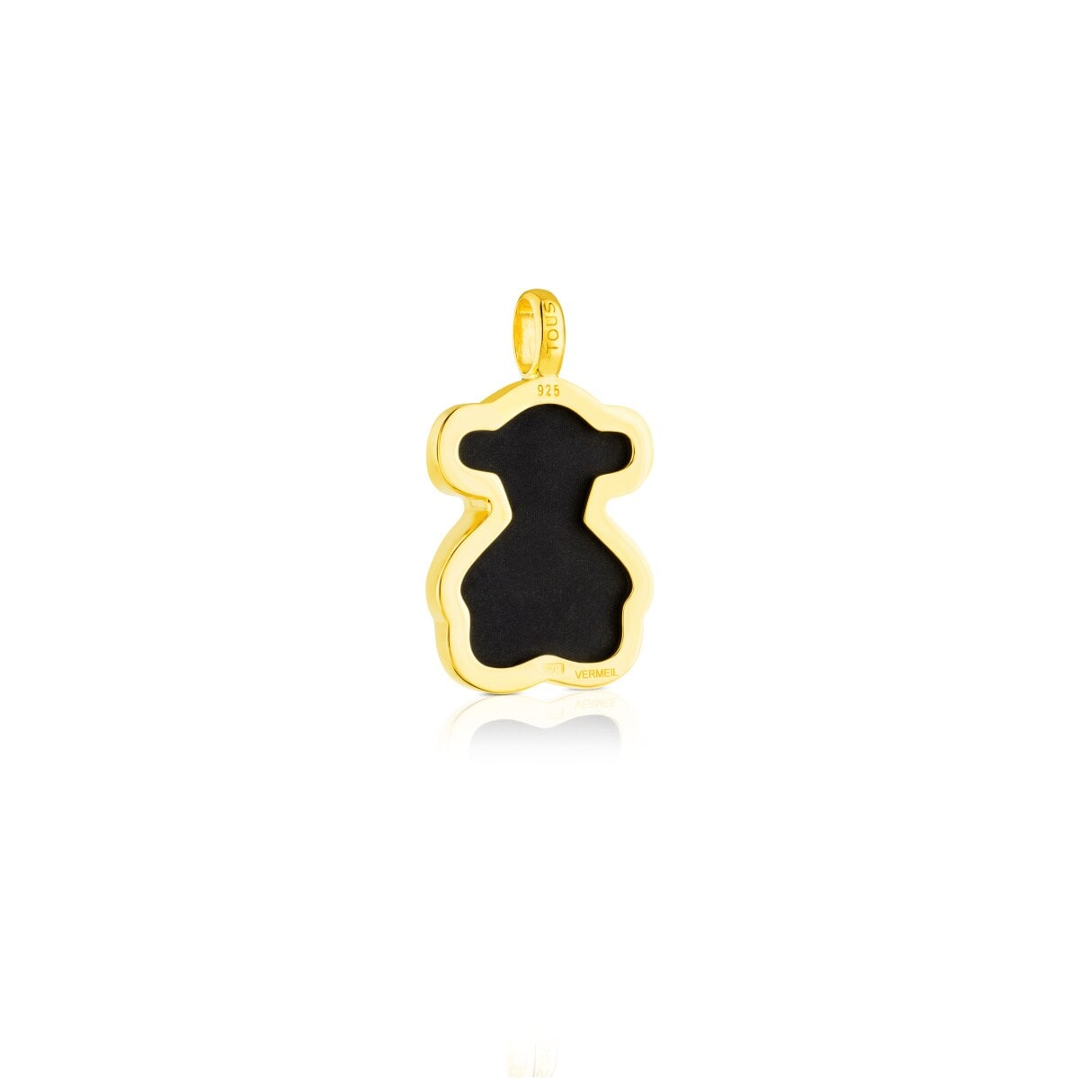 Colgante con baño de oro 18 kt sobre plata Color