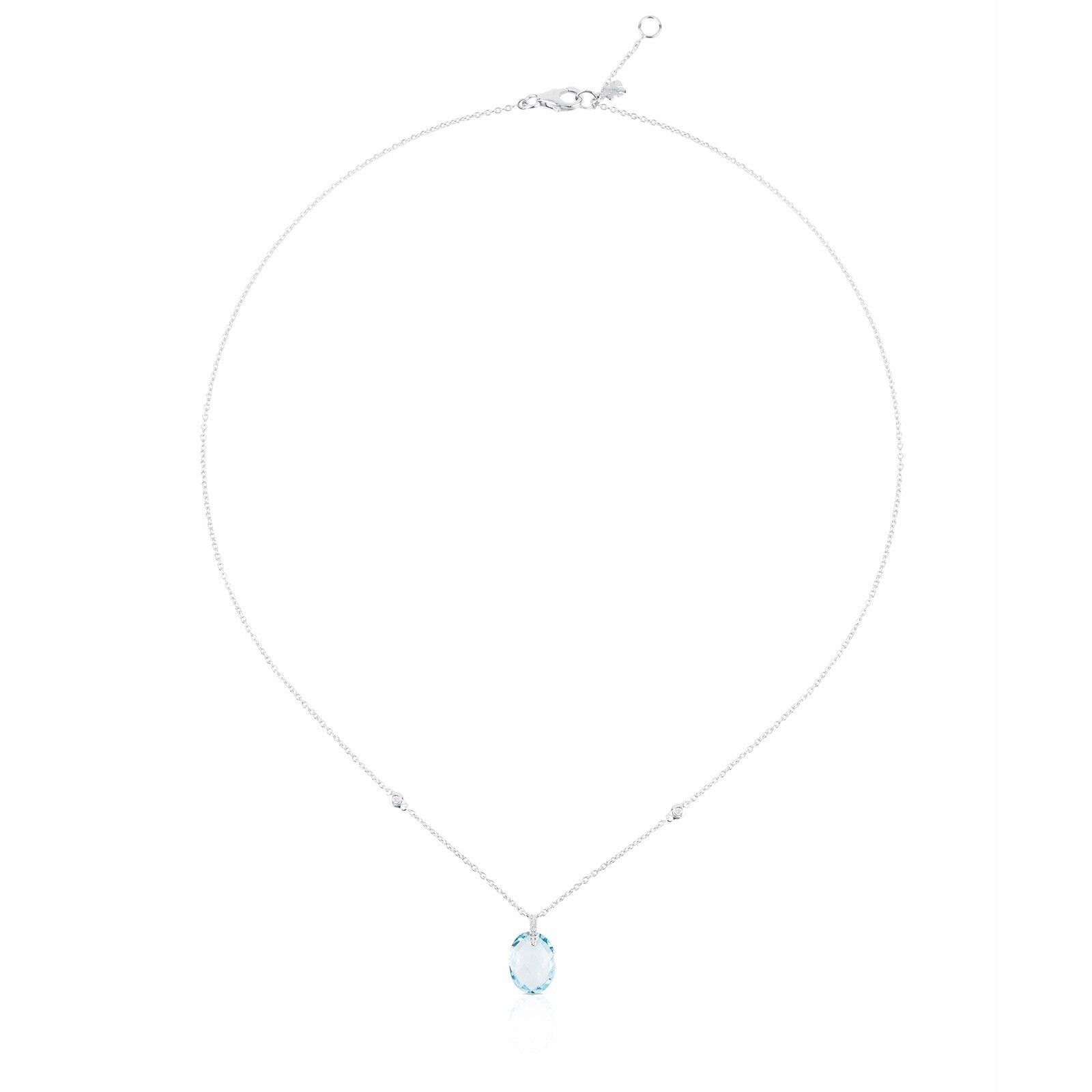 18K white gold Color Kings Necklace