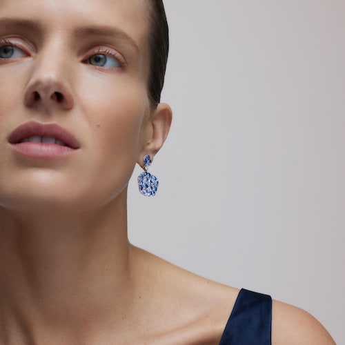 White gold Earrings with sapphires and diamonds TOUS ATELIER UNIQUE PIECES